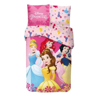   Disney Hercegnők Royal Dreams ágyneműhuzat 140×200cm, 65x65 cm