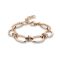 Victoria Rose gold színű köves karkötő