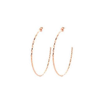 Victoria Rose gold színű karika fülbevaló