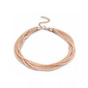 Victoria Rose gold színű köves nyaklánc