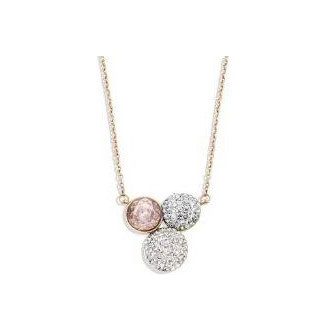 Victoria Rose gold színű színes köves nyaklánc