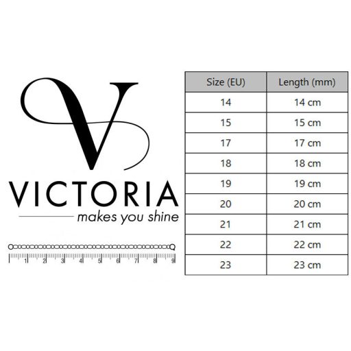 Victoria Ezüst színű ananász karkötő