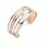 Victoria Rose gold színű fehér köves karkötő