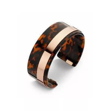 Victoria Rose gold színű barna mintás karkötő