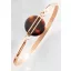 Victoria Rose gold színű barna mintás karkötő