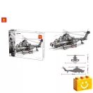 WANGE 4002 - Katonai helikopter építőjáték - 100% kompatibilis minden más kedvelt márkával WANGE 4002 - Katonai helikopter építőjáték - 100% kompatibilis minden más kedvelt márkával
