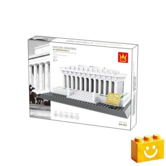   WANGE 4216 - Lincoln Memorial – Washington, USA építőjáték - 100% kompatibilis minden más kedvelt márkával