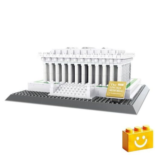 WANGE 4216 - Lincoln Memorial – Washington, USA építőjáték - 100% kompatibilis minden más kedvelt márkával