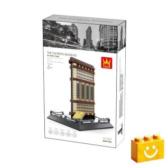  WANGE 4220 - Flatiron building – New York, USA építőjáték - 100% kompatibilis minden más kedvelt márkával
