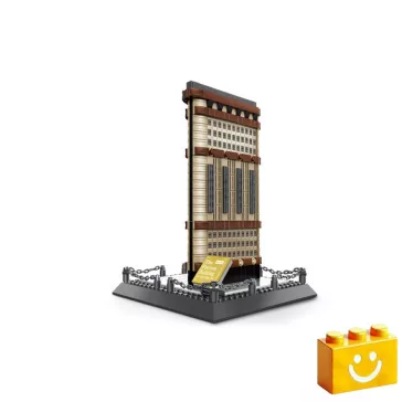   WANGE 4220 - Flatiron building – New York, USA építőjáték - 100% kompatibilis minden más kedvelt márkával