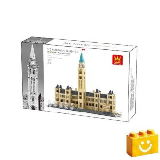   WANGE 4221 - Kanadai Parlament – Ottawa építőjáték - 100% kompatibilis minden más kedvelt márkával
