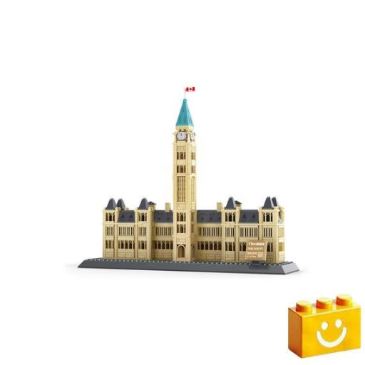 WANGE 4221 - Kanadai Parlament – Ottawa építőjáték - 100% kompatibilis minden más kedvelt márkával