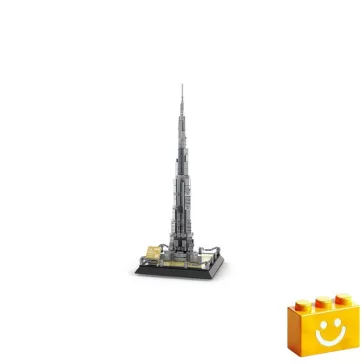   WANGE 4222 - Burj Khalifa torony – Dubai építőjáték - 100% kompatibilis minden más kedvelt márkával