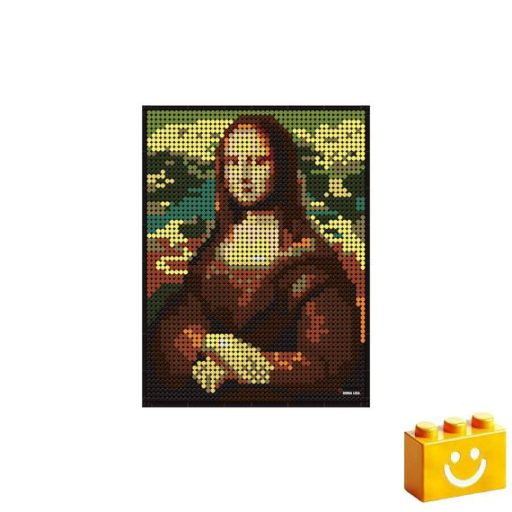 WANGE 5121   Leonardo da Vinci - Mona Lisa építőjáték - 100% kompatibilis minden más kedvelt márkával