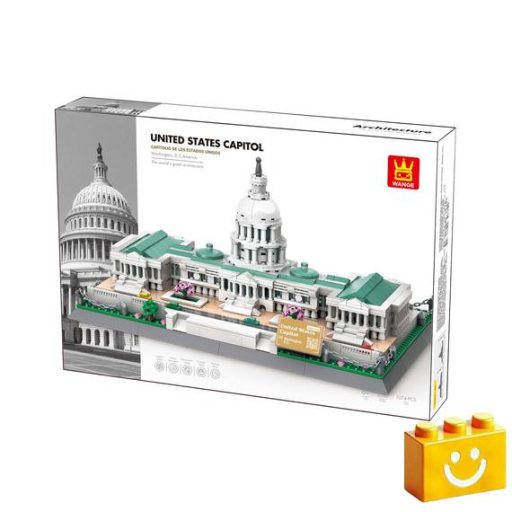 WANGE 5235 - USA Capitolium, Washington D.C. - Amerika építőjáték - 100% kompatibilis minden más kedvelt márkával