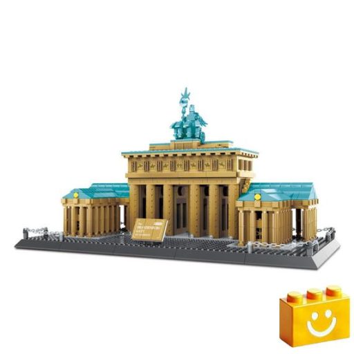 WANGE 6211 - Brandenburgi kapu Berlin – Németország építőjáték - 100% kompatibilis minden más kedvelt márkával