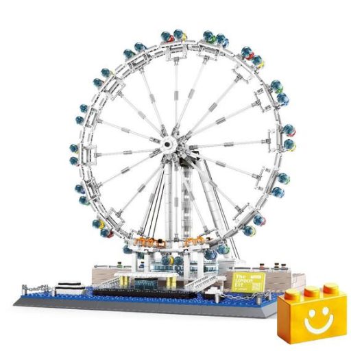 WANGE 6215 - London Eye – Anglia építőjáték - 100% kompatibilis minden más kedvelt márkával