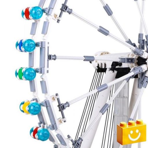 WANGE 6215 - London Eye – Anglia építőjáték - 100% kompatibilis minden más kedvelt márkával