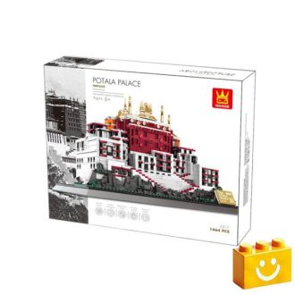   WANGE 6217 - Tibeti Potala palota – Kína építőjáték - 100% kompatibilis minden más kedvelt márkával