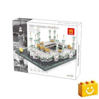   WANGE 6220 - Mekkai Nagymecset Masjid al-Haram – Szaudi-Arábia építőjáték - 100% kompatibilis minden más kedvelt márkával