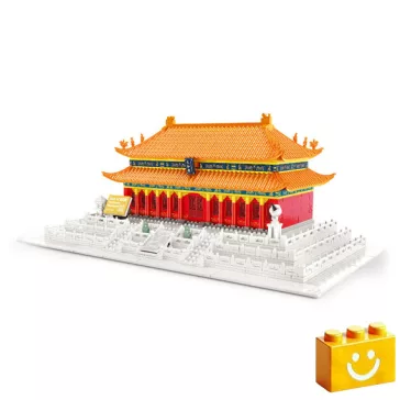   WANGE 6221 - A legfelső harmónia csarnoka – Peking, Kína építőjáték - 100% kompatibilis minden más kedvelt márkával