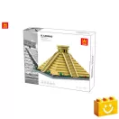 WANGE 6225 - El Castillo Kukulkán – Mexikó építőjáték - 100% kompatibilis minden más kedvelt márkával WANGE 6225 - El Castillo Kukulkán – Mexikó építőjáték - 100% kompatibilis minden más kedvelt márkával