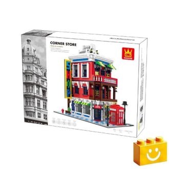   WANGE 6311 - Sarki bolt – London, Anglia építőjáték - 100% kompatibilis minden más kedvelt márkával