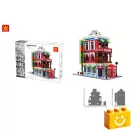 WANGE 6311 - Sarki bolt – London, Anglia építőjáték - 100% kompatibilis minden más kedvelt márkával WANGE 6311 - Sarki bolt – London, Anglia építőjáték - 100% kompatibilis minden más kedvelt márkával