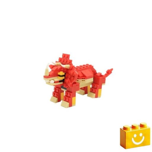 WANGE 6801-6806 - Dinoszaurusz tojás (2 db 6-os szett kínálóban) építőjáték - 100% kompatibilis minden más kedvelt márkával