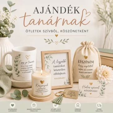 Ajándék tanárnak, óvónőnek – ötletek szívből, köszönetként