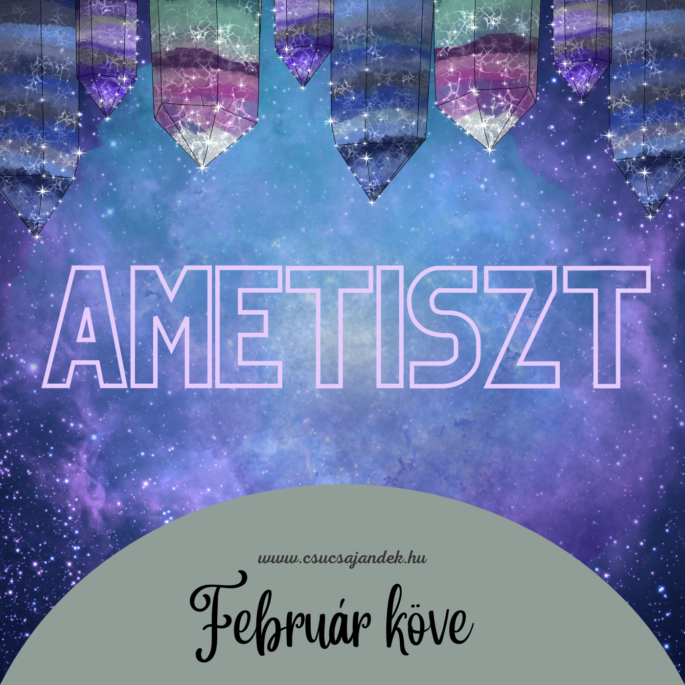 Február köve : Ametiszt