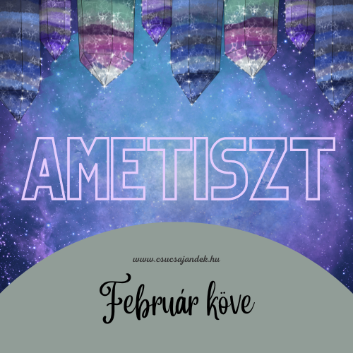 Február köve : Ametiszt