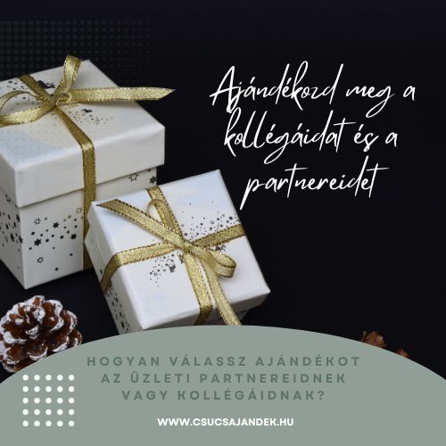 Hogyan válassz ajándékot az üzleti partnereidnek vagy kollégáidnak?